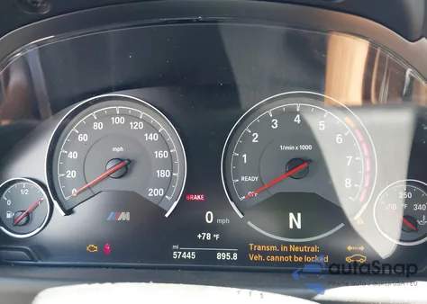 2016 BMW M4 from USA, damaged, VIN WBS3U9C50GP969594